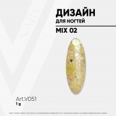 Дизайн для ногтей MIX 02